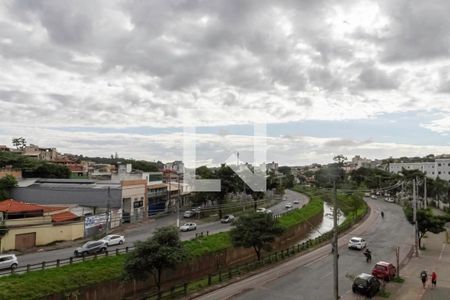 Vista da suíte  de apartamento à venda com 2 quartos, 52m² em Serrano, Belo Horizonte