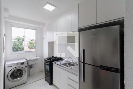 Cozinha e Área de Serviço de apartamento à venda com 2 quartos, 52m² em Serrano, Belo Horizonte