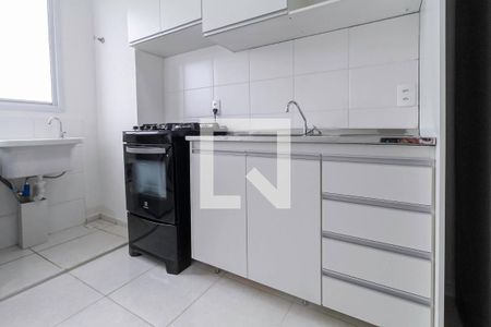 Cozinha e Área de Serviço de apartamento para alugar com 2 quartos, 52m² em Serrano, Belo Horizonte