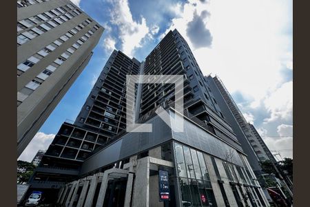 Fachada de kitnet/studio para alugar com 1 quarto, 29m² em Santo Amaro, São Paulo