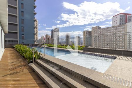 Área comum - Piscina de kitnet/studio para alugar com 1 quarto, 26m² em Sumarezinho, São Paulo