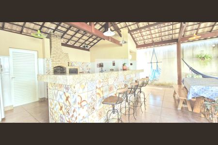 Área comum - Churrasqueira de casa à venda com 3 quartos, 260m² em Joá, Lagoa Santa