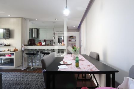 Sala de Jantar de apartamento à venda com 2 quartos, 65m² em Vila Paulo Silas, São Paulo