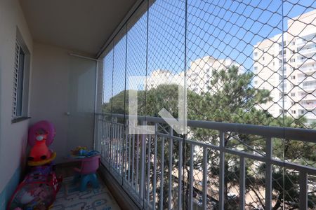 Varanda de apartamento à venda com 2 quartos, 65m² em Vila Paulo Silas, São Paulo