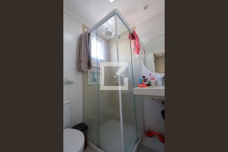 Banheiro da Suíte de apartamento à venda com 2 quartos, 65m² em Vila Paulo Silas, São Paulo
