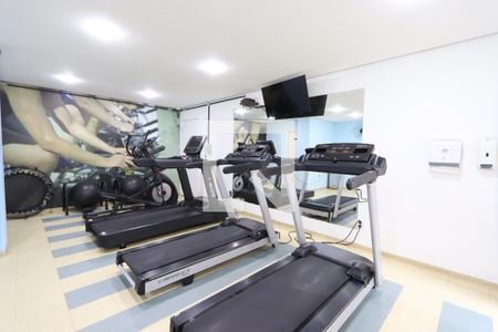 Área comum - Academia de apartamento à venda com 2 quartos, 65m² em Vila Paulo Silas, São Paulo
