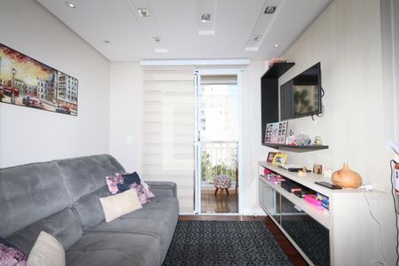 Sala de apartamento à venda com 2 quartos, 65m² em Vila Paulo Silas, São Paulo