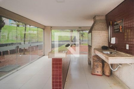 Área comum - Churrasqueira de apartamento à venda com 2 quartos, 48m² em Morro Santana, Porto Alegre