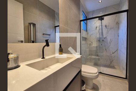 Banheiro da Suíte 1 de casa de condomínio à venda com 4 quartos, 300m² em Recreio dos Bandeirantes, Rio de Janeiro