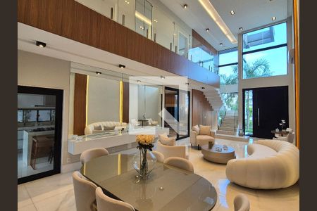 Sala de casa de condomínio à venda com 4 quartos, 300m² em Recreio dos Bandeirantes, Rio de Janeiro