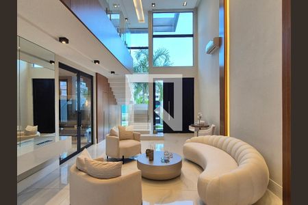 Sala de casa de condomínio à venda com 4 quartos, 300m² em Recreio dos Bandeirantes, Rio de Janeiro