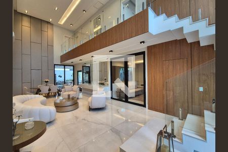 Sala de casa de condomínio à venda com 4 quartos, 300m² em Recreio dos Bandeirantes, Rio de Janeiro