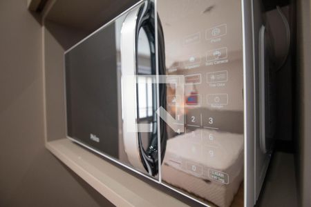 Cozinha de apartamento para alugar com 1 quarto, 21m² em Santo Amaro, São Paulo