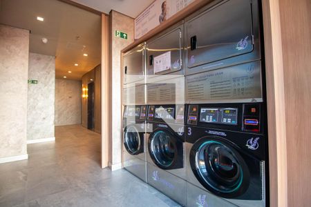 Area comum de apartamento para alugar com 1 quarto, 21m² em Santo Amaro, São Paulo