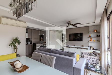 Sala de apartamento à venda com 3 quartos, 86m² em Menino Deus, Porto Alegre