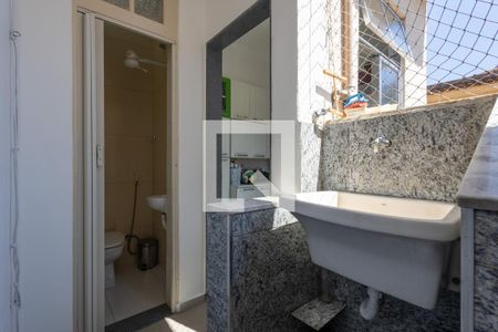 Área de Serviço de apartamento à venda com 3 quartos, 97m² em Andaraí, Rio de Janeiro