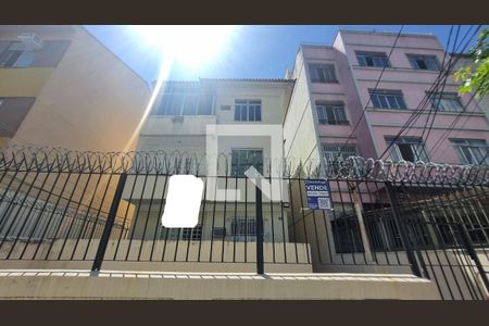 Fachada e Placa de apartamento à venda com 3 quartos, 97m² em Andaraí, Rio de Janeiro