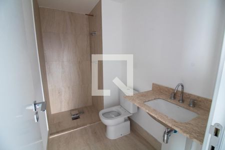 Banheiro de apartamento à venda com 1 quarto, 32m² em Campo Belo, São Paulo