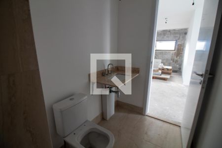 Banheiro de apartamento à venda com 1 quarto, 32m² em Campo Belo, São Paulo