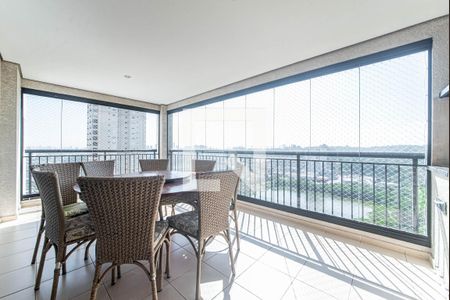 Varanda de apartamento à venda com 3 quartos, 127m² em Vila Guarani (zona Sul), São Paulo