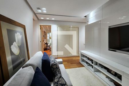 Sala de TV de apartamento para alugar com 4 quartos, 242m² em Nova Petrópolis, São Bernardo do Campo