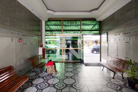 Hall de entrada de kitnet/studio para alugar com 0 quarto, 32m² em Boqueirão, Praia Grande