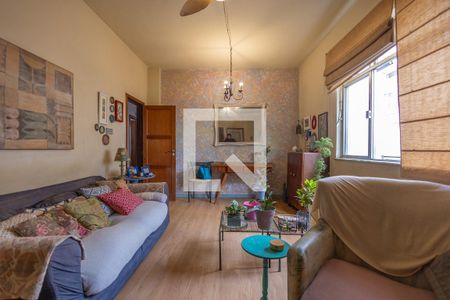 Sala de apartamento à venda com 3 quartos, 106m² em Grajaú, Rio de Janeiro