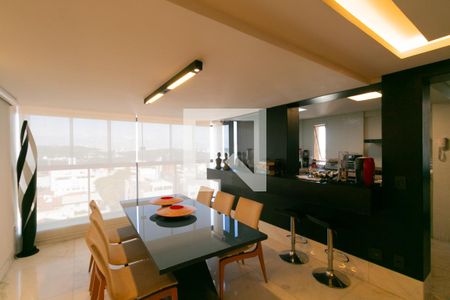 Sala de Jantar de apartamento à venda com 3 quartos, 270m² em Liberdade, Belo Horizonte