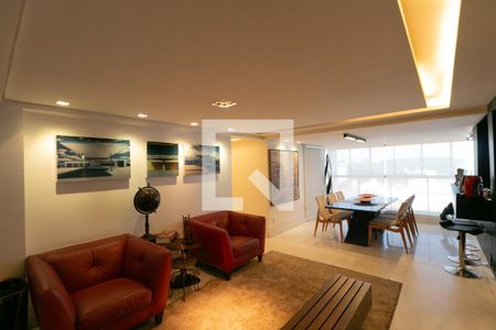 Sala de Estar de apartamento à venda com 3 quartos, 270m² em Liberdade, Belo Horizonte