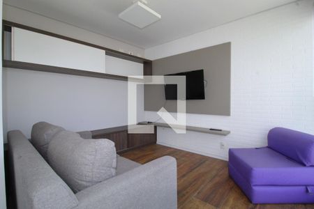Sala/Cozinha de apartamento à venda com 1 quarto, 43m² em Vila Olímpia, São Paulo