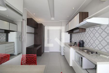 Sala/Cozinha de apartamento à venda com 1 quarto, 43m² em Vila Olímpia, São Paulo
