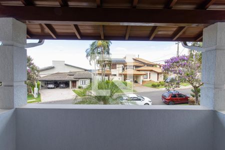 Varanda do Quarto 1 de casa de condomínio à venda com 4 quartos, 390m² em Loteamento Residencial Barão do Café, Campinas