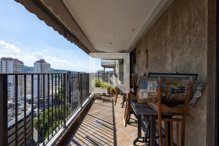 Sala Varanda de apartamento à venda com 5 quartos, 225m² em Tijuca, Rio de Janeiro