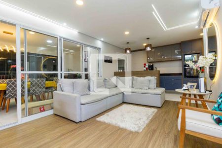 Sala de apartamento para alugar com 3 quartos, 109m² em Vila Zilda, São Paulo