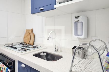 Cozinha de apartamento à venda com 2 quartos, 56m² em Vila Aurora, São Bernardo do Campo