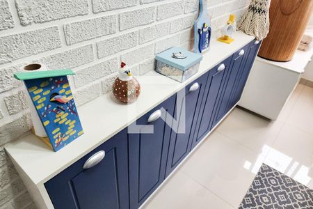 Cozinha  de apartamento à venda com 2 quartos, 56m² em Vila Aurora, São Bernardo do Campo