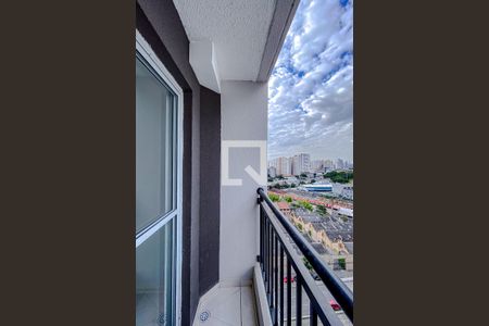 Varanda da Sala de apartamento à venda com 2 quartos, 37m² em Mooca, São Paulo