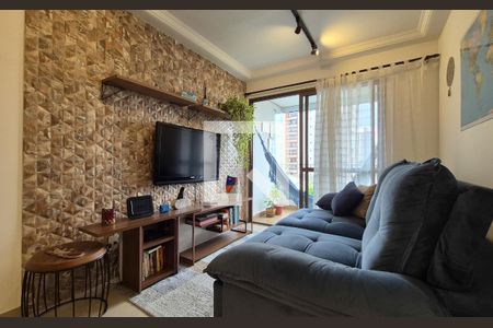 Sala de apartamento à venda com 2 quartos, 63m² em Parque das Nações, Santo André