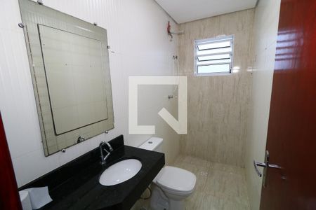 Banheiro Social de apartamento para alugar com 2 quartos, 72m² em Vila Caiçara, Praia Grande