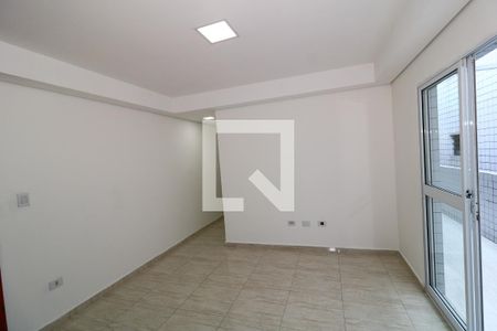 Sala de apartamento para alugar com 2 quartos, 72m² em Vila Caiçara, Praia Grande