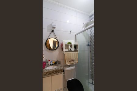Banheiro de apartamento à venda com 1 quarto, 35m² em Vila Nhocuné, São Paulo