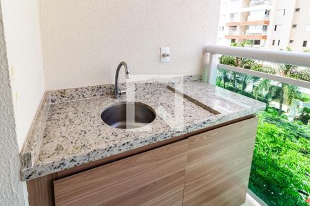 Varanda Sala de apartamento para alugar com 1 quarto, 41m² em Barra Funda, São Paulo