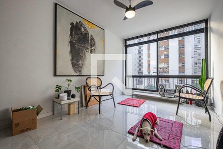 Sala de apartamento à venda com 3 quartos, 110m² em Paraíso, São Paulo