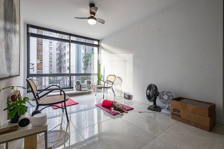 Sala de apartamento à venda com 3 quartos, 110m² em Paraíso, São Paulo
