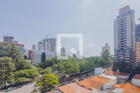 Vista de apartamento à venda com 2 quartos, 99m² em Pinheiros, São Paulo