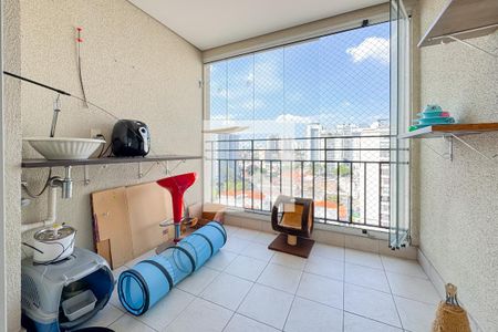 Varanda da Sala de apartamento à venda com 2 quartos, 50m² em Ipiranga, São Paulo