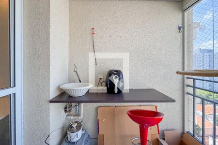 Varanda da Sala de apartamento à venda com 2 quartos, 50m² em Ipiranga, São Paulo