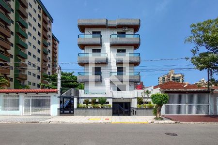 Fachada do Prédio de apartamento para alugar com 2 quartos, 70m² em Vila Tupi, Praia Grande