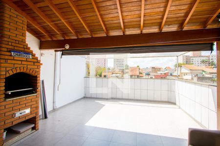 Área de serviço/Espaço gourmet de apartamento à venda com 2 quartos, 96m² em Parque Sao Vicente, Santo André