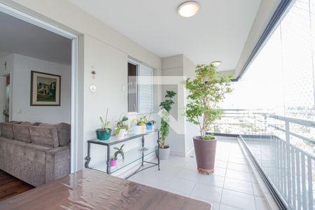 Varanda da Sala de apartamento para alugar com 3 quartos, 133m² em Ipiranga, São Paulo